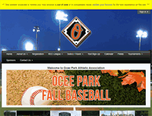 Tablet Screenshot of oceepark.com